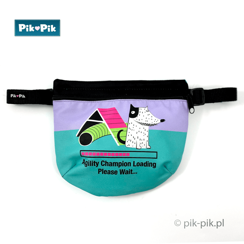 Midjeväska med agility-motiv - Bild 3